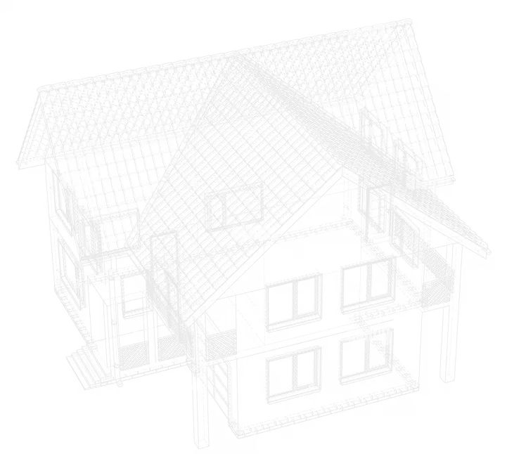 sketch of a building