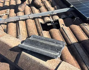 roof leak
