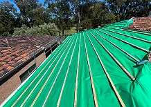 starking installed on roof